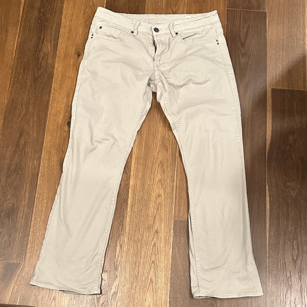 Buffalo David Bitton Beige Casual Pants